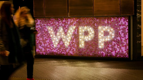 WPP owns the Ogilvy, Grey and GroupM ad agencies