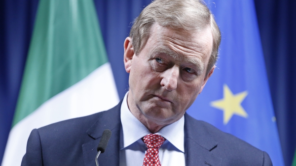 Enda Kenny stepped down as taoiseach in 2017