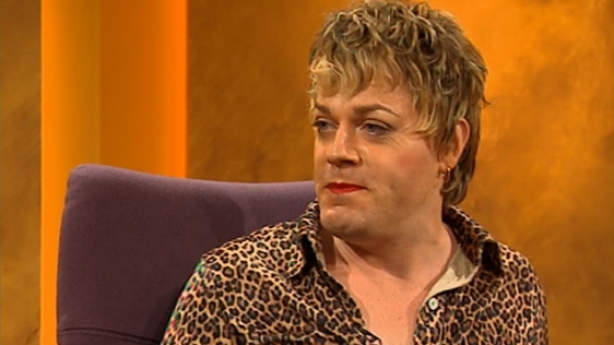 Eddie Izzard on the Late Late Show in 1996