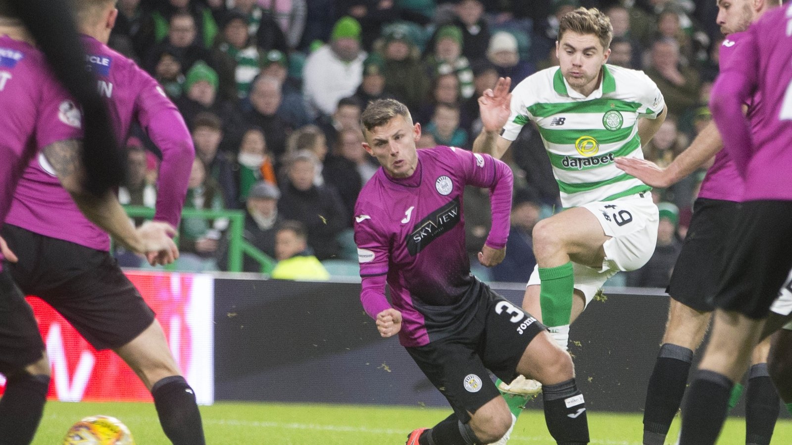 Forrest on target as Celtic stay top with win