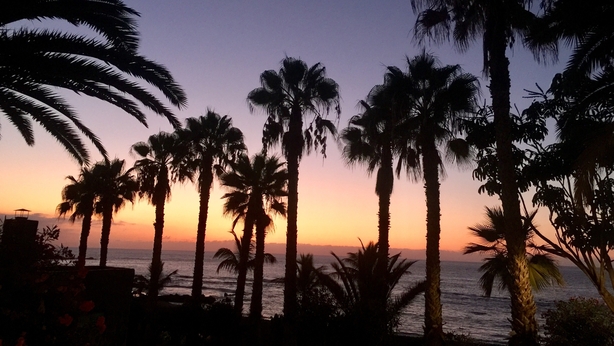 Sunset at Play Jardin, Purto de la Cruz