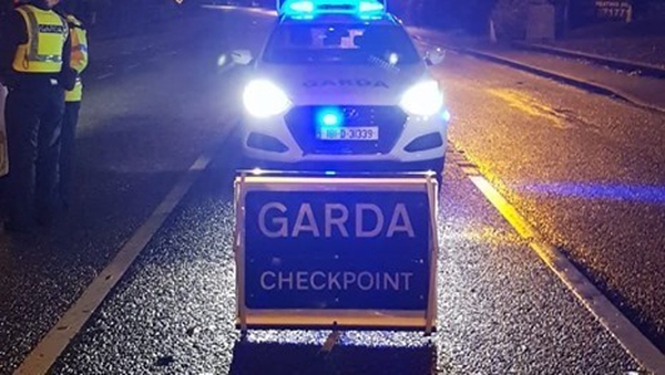 Gardaí breathalysed over 600 drivers at 20 checkpoints in Co Kildare