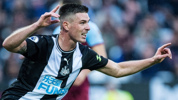 Clark has scored in successive Premier League games for Newcastle United