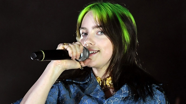 Billie Eilish on the double at MTV Europe Music Awards