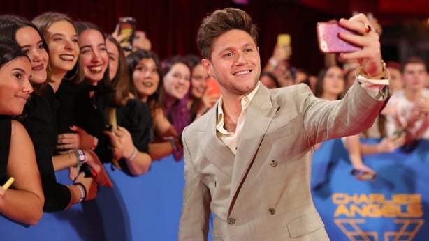 Niall Horan on the red carpet in Seville, Spain