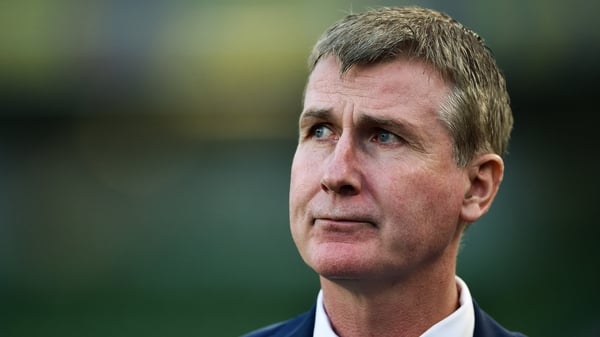Stephen Kenny attended Sunday's FAI Cup final at Lansdowne Road