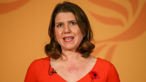 Lib Dem leader Jo Swinson said 'This is a significant moment for all people who want to support Remain candidates'