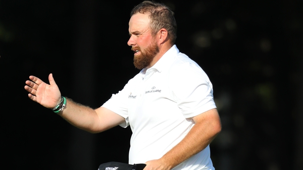 Shane Lowry moved up 27 places