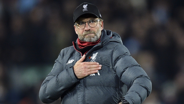 Jurgen Klopp is attempting to guide the Reds to a first league title in 30 years