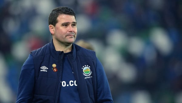 Linfield manager David Healy takes his side on the road to Poland