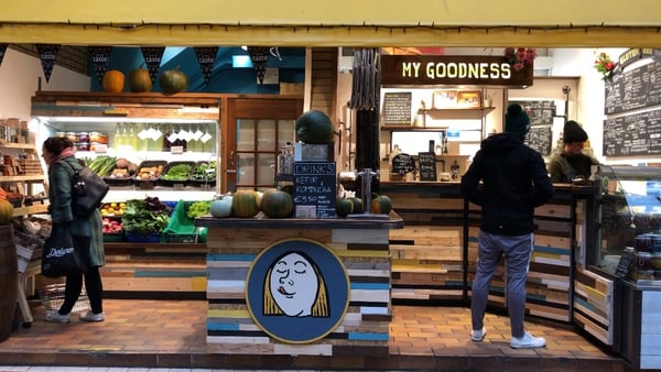 My Goodness vegan food stall at The English Market in Cork