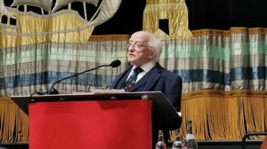 President Michael D Higgins said the time for debate on the science of climate change has long passed