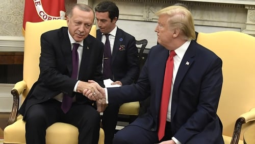 There have been mounting differences between the US and Turkey