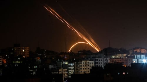 Rockets fired from Gaza towards Israel