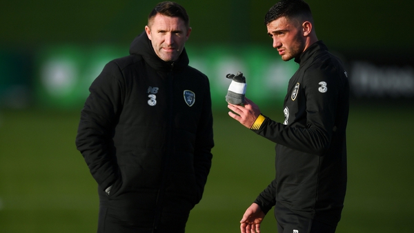 Republic of Ireland assistant coach Robbie Keane has been mentoring the promising Troy Parrott