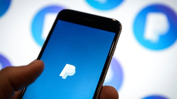 PayPal said it processed a total of $285 billion in payments in the first quarter, up 50% from a year earlier