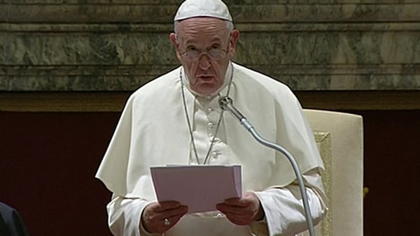Pope Francis said that the Catholic Church's own sexual abuse crisis gave it a 