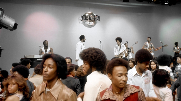Trumpeter Donald Byrd and his group The Blackbyrds perform on the TV show Soul Train, sometime around 1977 in LA