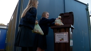 Forge Integrated Primary School holds a green flag