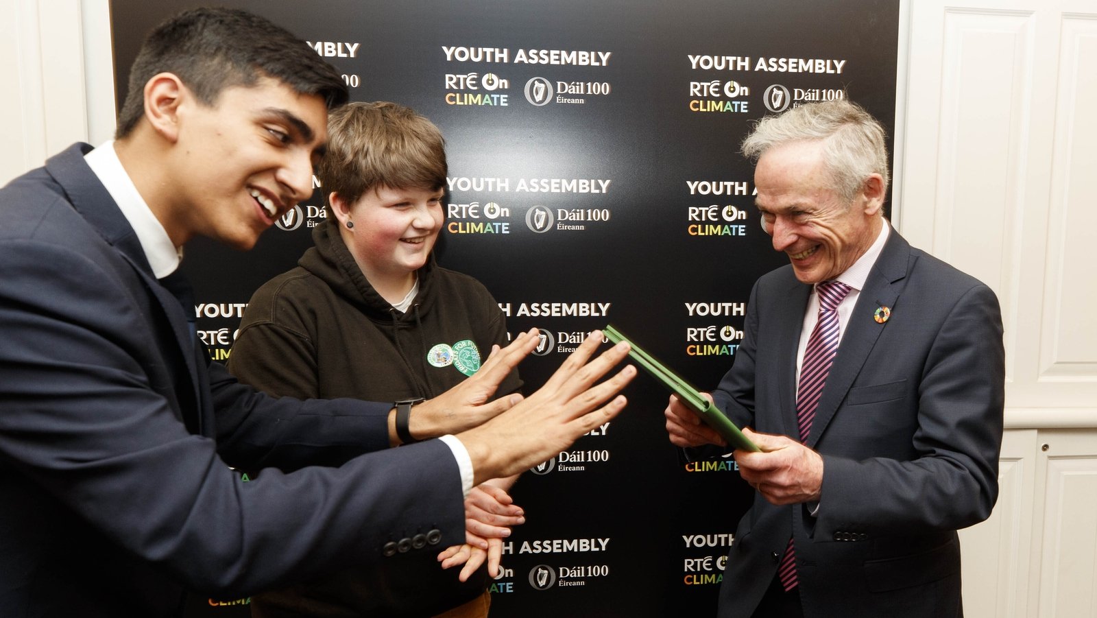 Minister presented with Youth Assembly recommendations - RTE.ie