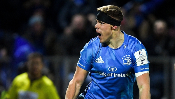 Ringrose bagged a hat-trick of tries for Leinster