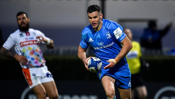 Jonathan Sexton was in fine form on his Leinster return