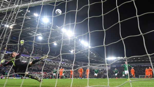 Steven Davis skied his penalty high over the crossbar