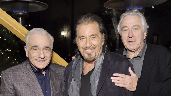 Martin Scorsese, Al Pacino and Robert De Niro