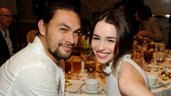 Jason Momoa and Emilia Clarke were reunited recently after starring in Game of Thrones together