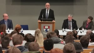Central Bank Governor Gabriel Makhlouf made his first public speech at the Waterford Institute of Technology today