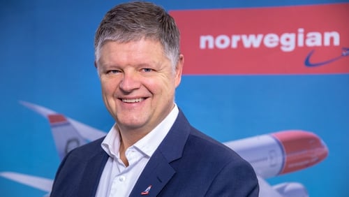 Newly appointed Norwegian Air chief executive Jacob Schram