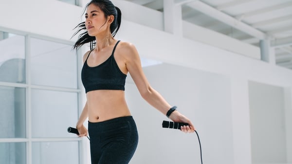 Want to burn belly fat? Get skipping. Photo: Getty