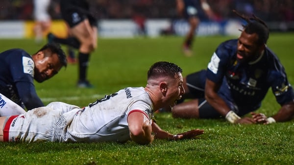 Cooney touches down for Ulster's second try