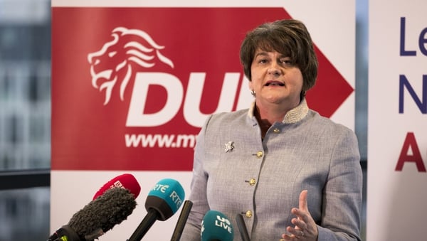 DUP leader Arlene Foster said there was 