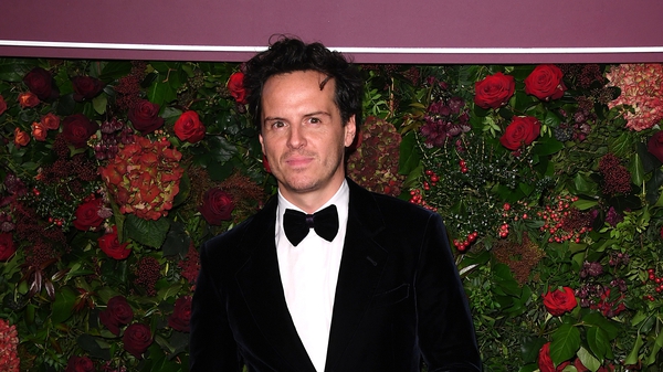 Andrew Scott pictured as he arrived at the awards ceremony