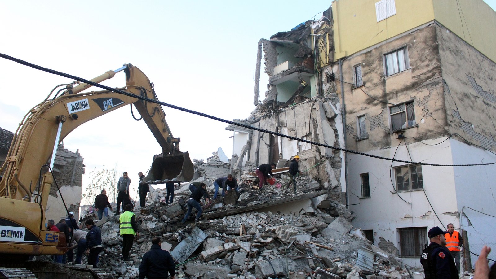 Albania arrests nine people after earthquake