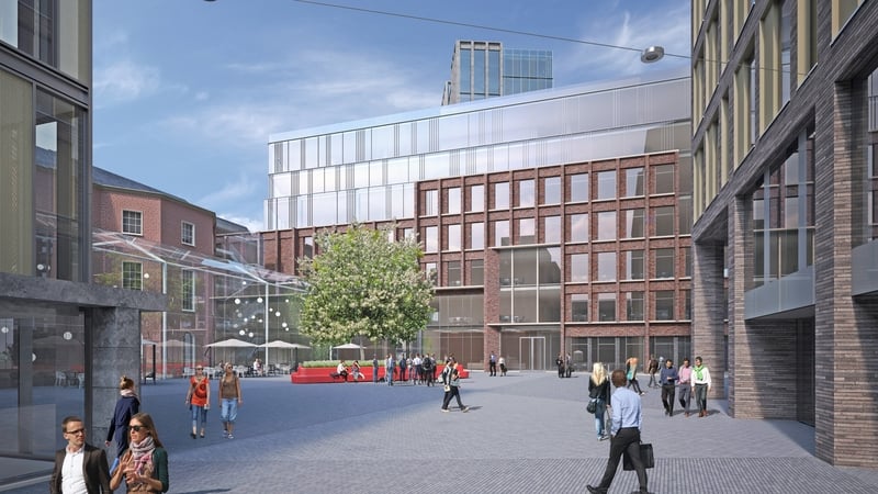 The development will include a public plaza