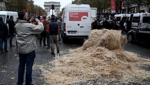 Farmers Protest In French Cities Over Falling Prices