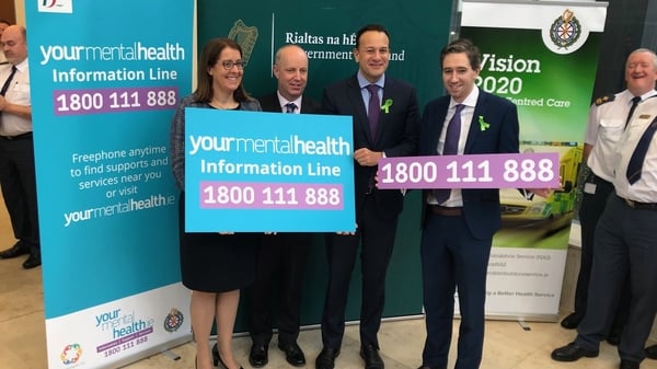 The helpline was officially launched at the National Emergency Operations Centre of the National Ambulance Service in Dublin