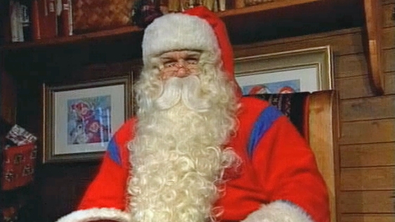 Santa at the North Pole in 1999