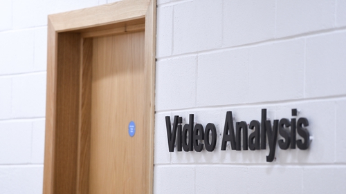 The video analysis room at the Kerry GAA Centre of Excellence in Currans