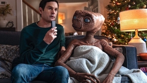 Reunited after all these years: Elliott and E.T. Reunited after all these years: Elliott and E.T.