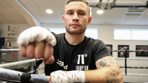 Carl Frampton could become the first Irish fighter to win a belt at three different weight divisions