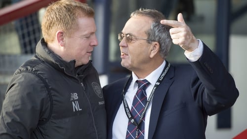 Roy MacGregor (R) has told Rangers to present evidence that backs up their claims