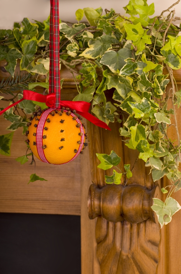 Ivy can be draped over the sides of a mantelpiece (iStock/PA)