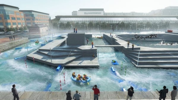 Councillors had initially approved plans for the George's Dock development in 2019 (Image: Dublin City Council)