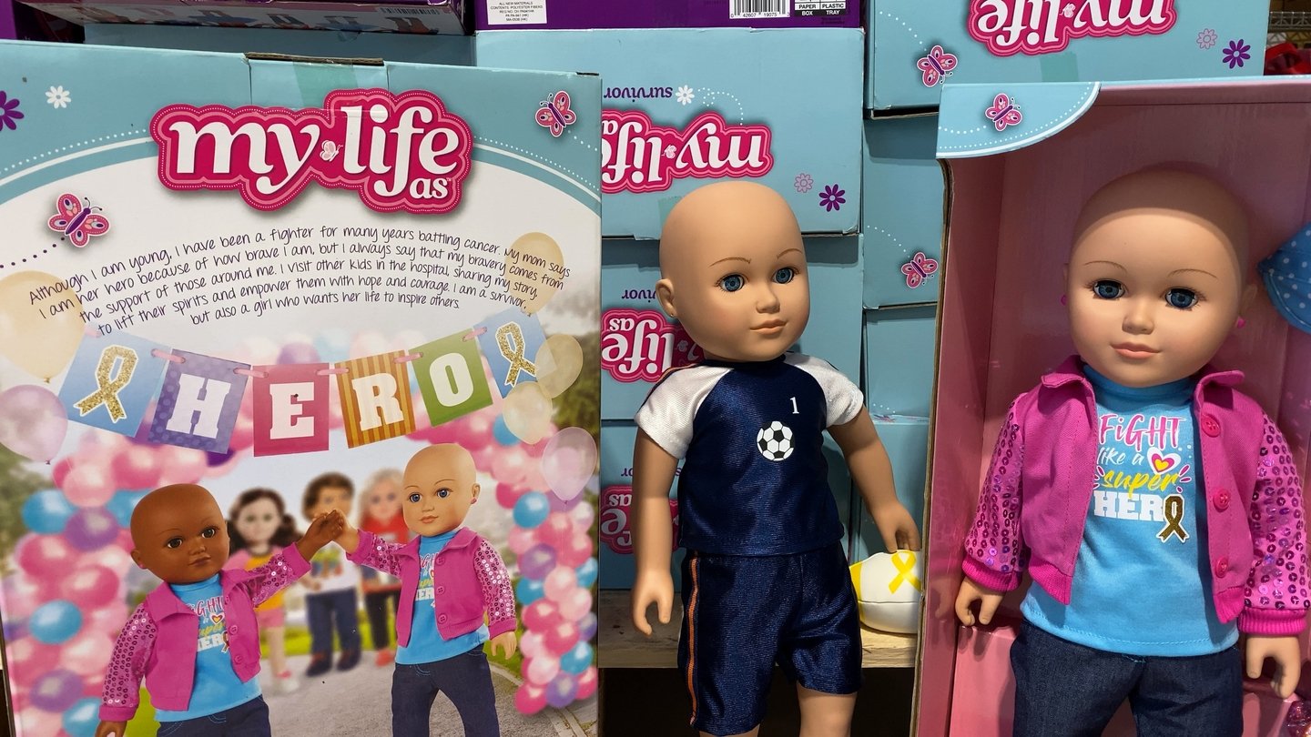 My life store cancer doll