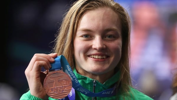 Mona McSharry takes home a medal