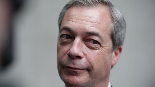 Mr Farage also said he he does not want Labour's Jeremy Corbyn in Downing Street Mr Farage also said he he does not want Labour's Jeremy Corbyn in Downing Street