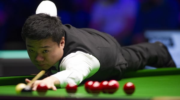 Ding Junhui wasted no time in racing to a 6-0 win